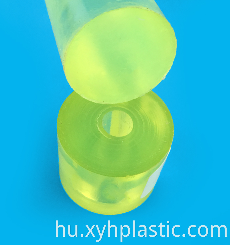 Yellow Clear PU Round Bar